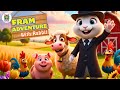 Farm Adventure with Rabbit: Learn Farm Animals for Kids.