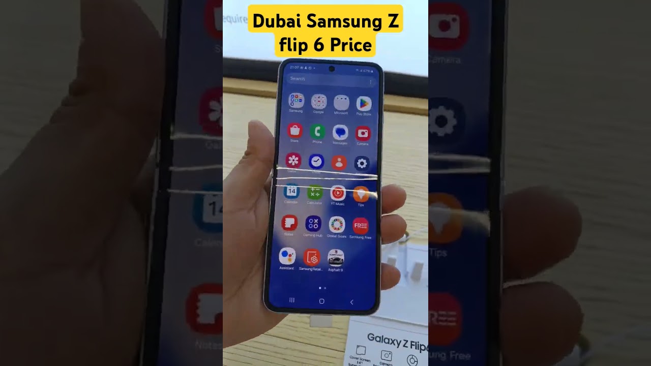 Samsung Galaxy Z flip 6 Dubai Price 