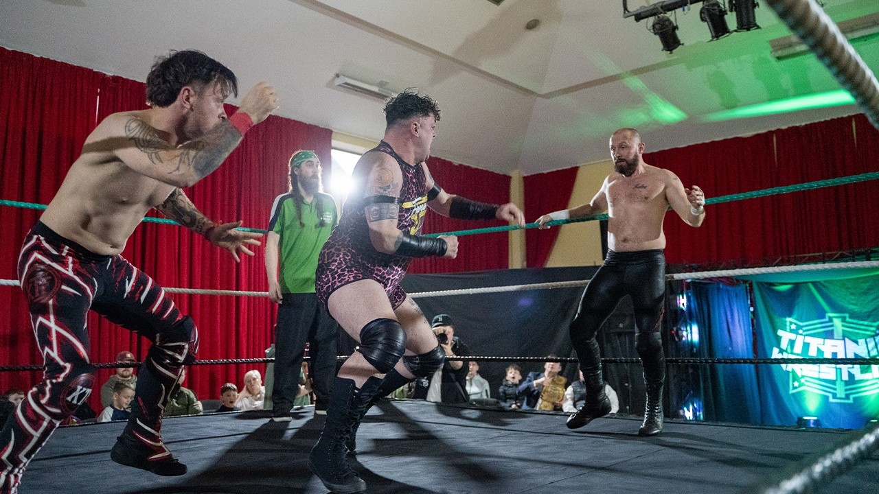 Full Match - Tommy Fierce & The Scoop vs The Real Standard - Titanic Wrestling