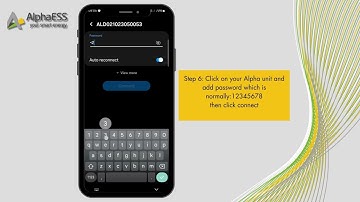AlphaESS wifi configuration