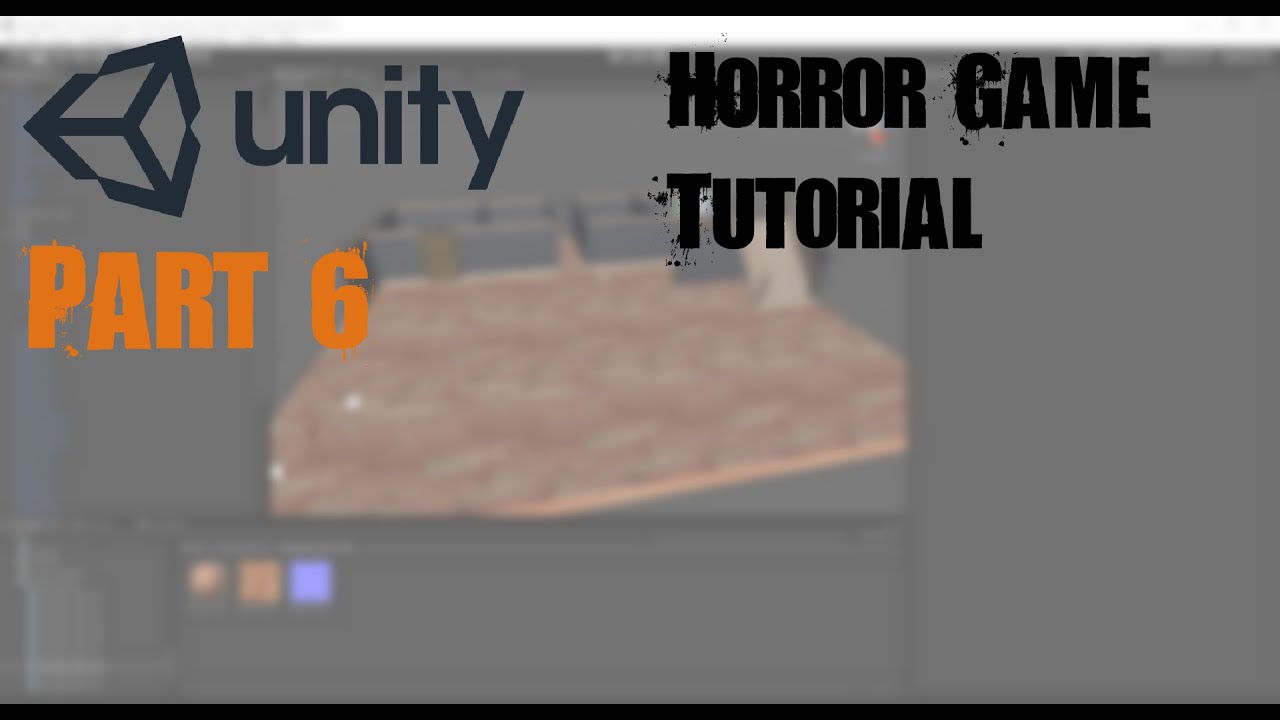 unity5 Horror Game Tutorial (Part6) *opening Doors, Jumpscare..*