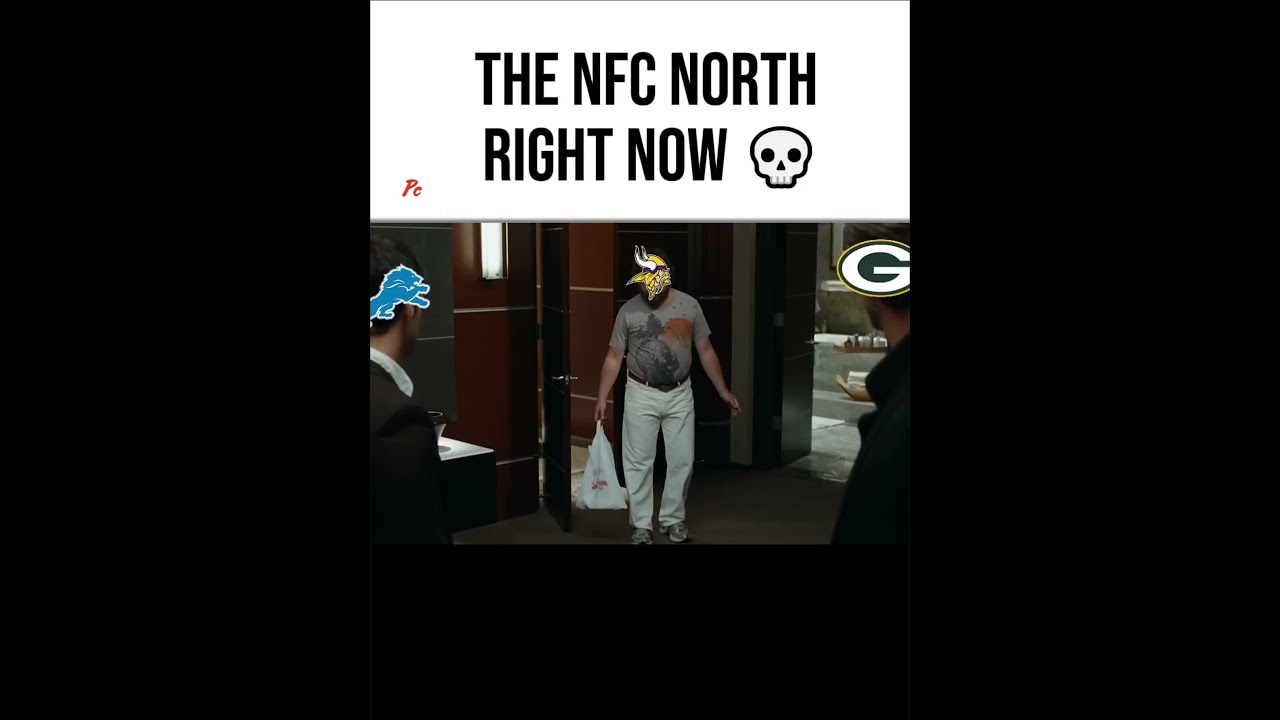 The NFC North Right Now 🤣