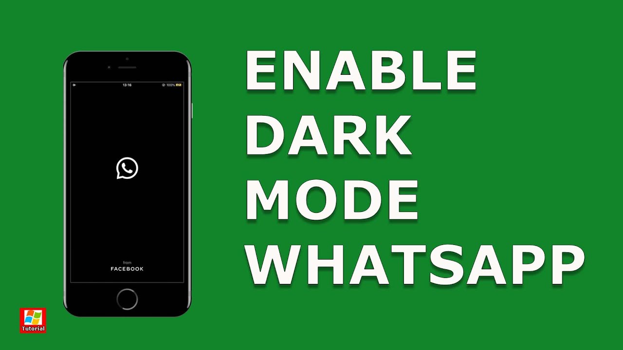 How to put dark mode on WhatsApp iPhone | activate dark ...