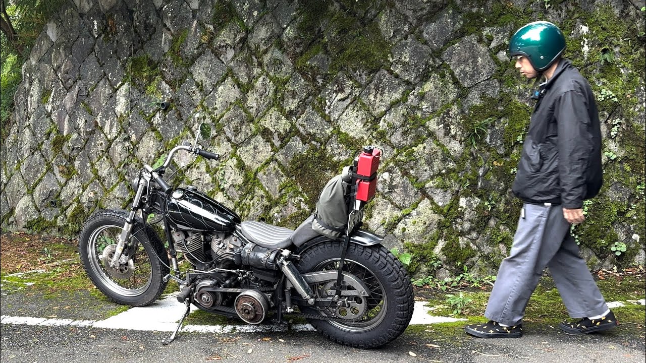 雨に打たれて断念、箱根山を目指す夏の終わりのソロツーリングThe summit was abandoned due to rain. Solo Touring