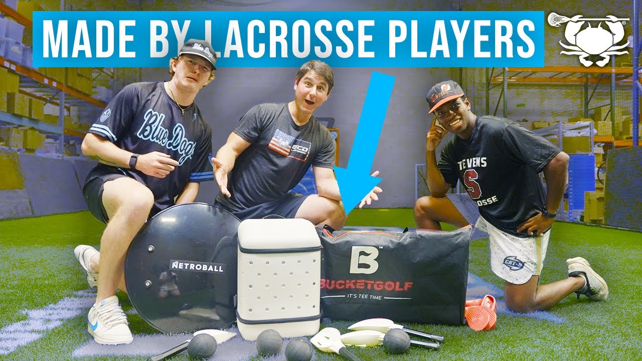 Lacrosse PLAYERS made these products!! (Ft. A special guest) - YouTube