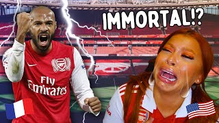 He was NASTY... 😳 | American Girl's FIRST reaction to Thierry Henry