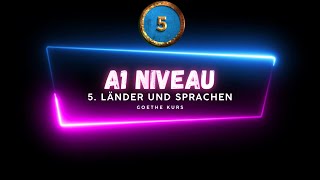 5 .Länder und Sprachen | تعلم اللغة  الألمانية | دروس معهد غوتا  | arabisch lernen | Start Deutsch 1