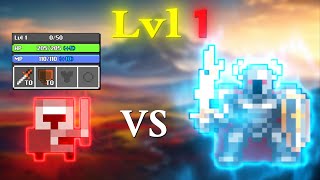 Can I Beat Oryx 3 on Lvl 1 Knight? (RoTMG)
