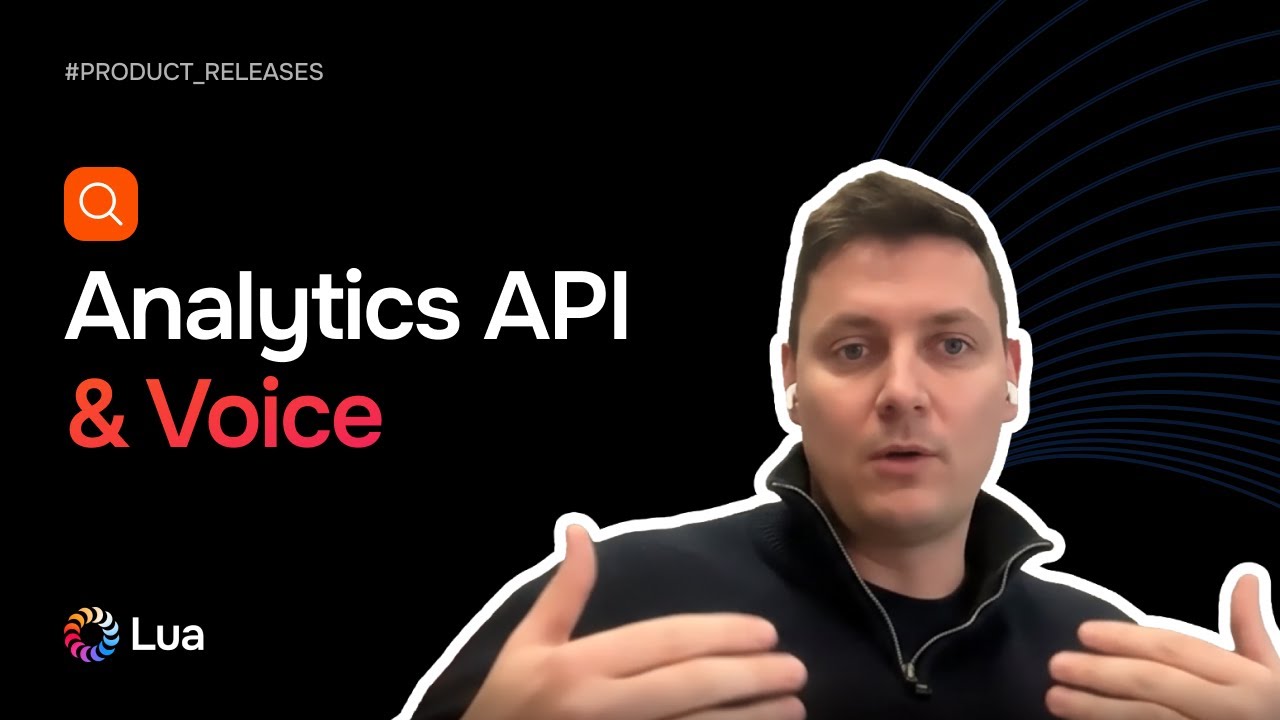 Product Releases - Analytics API & Voice - YouTube