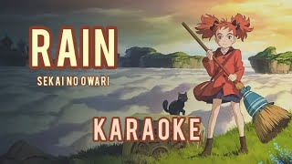 Rain (Karaoke) - SEKAI NO OWARI