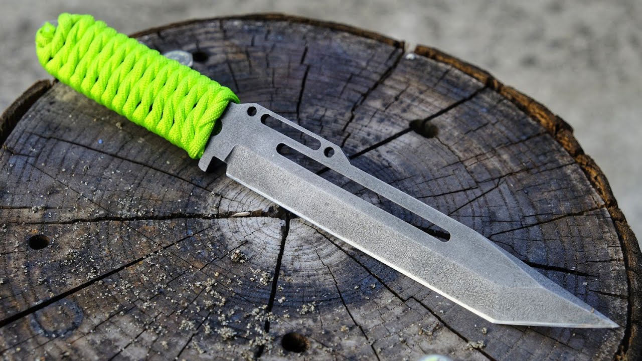 KNIFE MAKING- CS:GO Paracord Knife 