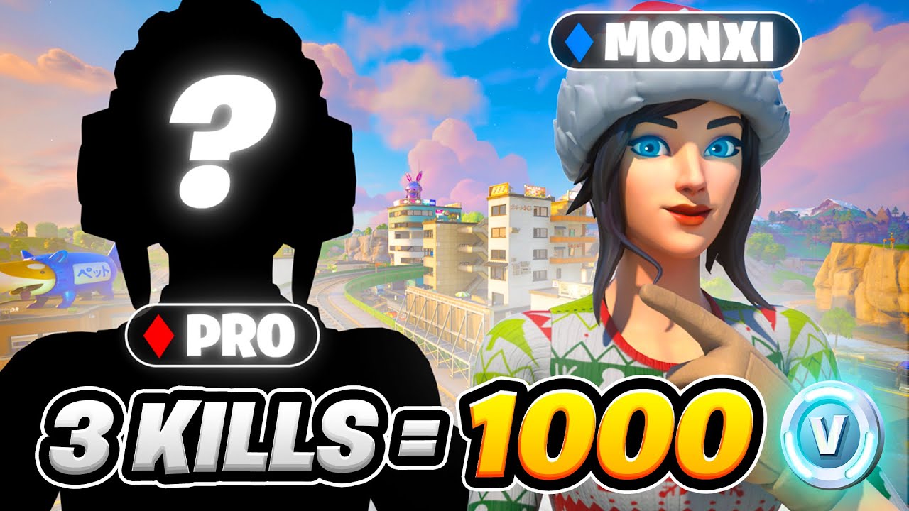 POR CADA 3 KILLS LE DAMOS 1000 PAVOS A NUESTROS JUGADORES...