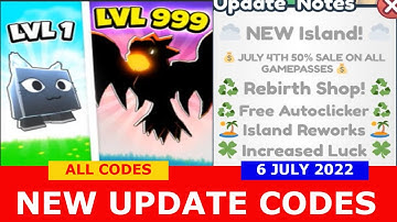 NEW UPDATE CODES [UPDATE 3 ] ALL CODES! Tapping Simulator ROBLOX | 6 July 2022