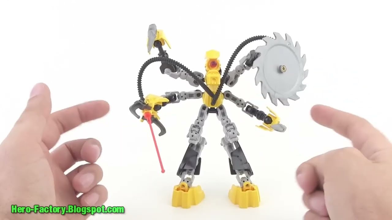 🔄 LEGO Hero Factory XT4 review! Breakout 6229 re upload - YouTube