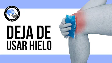 ¿Debo ponerme hielo en la parte posterior de la rodilla después de una prótesis de rodilla?