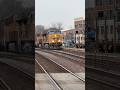 Ex Southern Pacific AC4400 leads a morning UEBLNU ethanol train through Elmhurst #uprr #fyp #trains