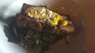 Griddled pork belly, Smoked Wings. BARREL & BOAR (REVIEW)