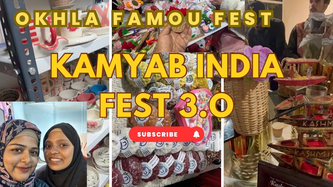 Jamia Nagar का सबसे famous Fest😱||Kamyab India Fest 3.O||Lets Explore with Shaista Ki Diaries 
