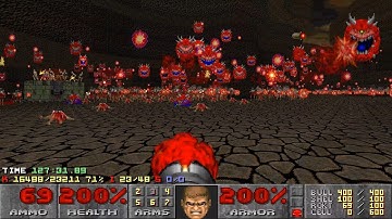 Doom II: Okuplok Slaughter Map UV-Fast No Hit Run in 2:45:20 [TAS]