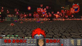 Doom II: Okuplok Slaughter Map UV-Fast No Hit Run in 2:45:20 [TAS]