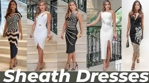 Sheath dresses Scarsa  |  Fashion Trends 2025-2026