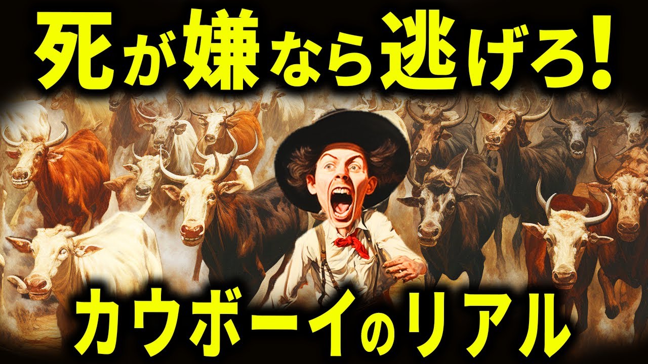 18世紀のカウボーイの生活が悲惨すぎた件【歴史解説】