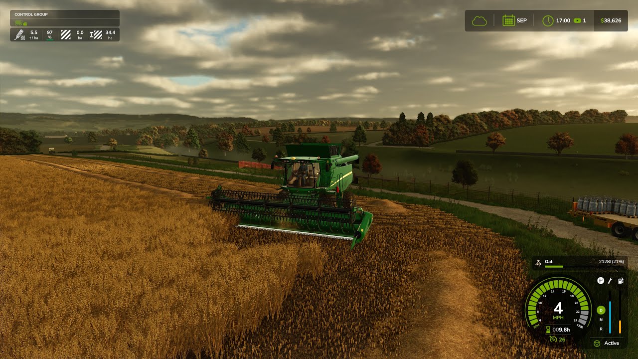 Oat Harvest And Taking Care Of Productions On Calmsden Farm #50 FS25 