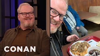 Jim Gaffigan Tried Rochester's Infamous 'Garbage Plate' | CONAN on TBS