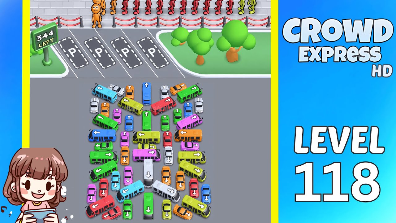 Crowd Express Level 118 Solution Walkthrough