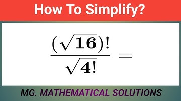 How to solve a nice Factorial Problem without a calculator?  #factorial #maths #olympiad #simplify