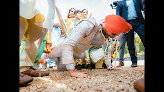 FUN PUNJABI WEDDING RIBBON CUTTING | AMAN & SIMAR | ADELAIDE, AUSTRALIA screenshot 4