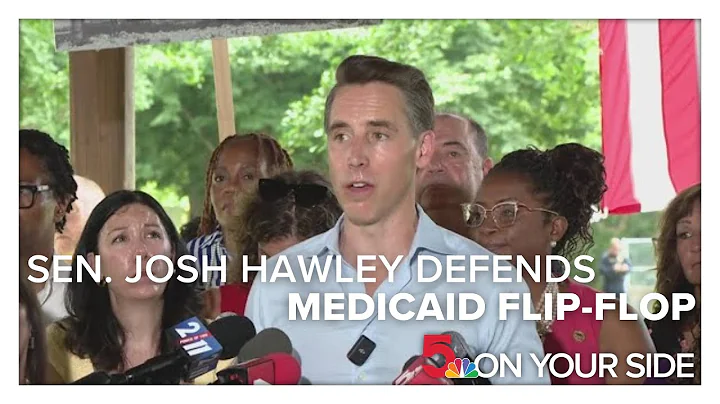 Sen. Hawley defends Medicaid flip-flop