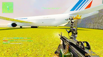 Counter Strike Source - Zombie Escape mod online gameplay on ze_2012 map