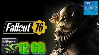 Fallout 76 RTX 3060 12GB & i5 10400F Gaming Benchmark 1080p/1440p/4K ULTRA Settings screenshot 5