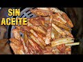 COCINÉ las Papas fritas más RICAS y SALUDABLES/Como hacer Papas fritas naturales en freidora de aire