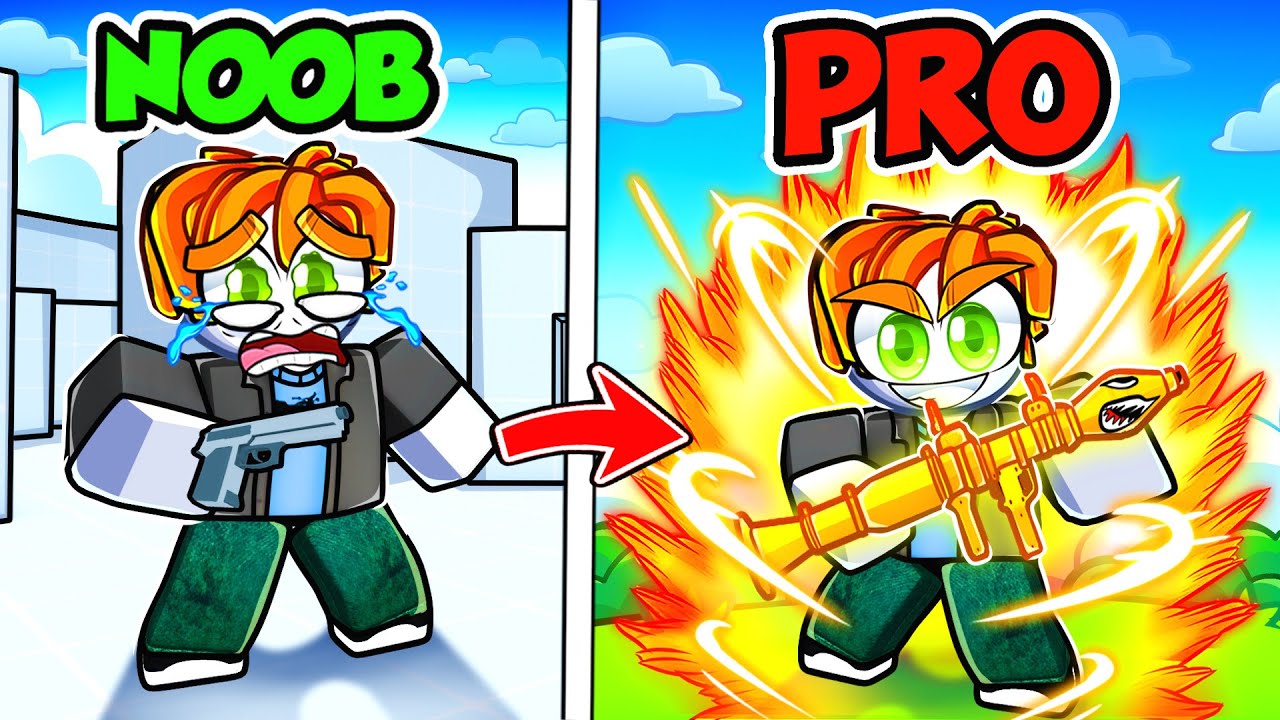 Upgrading my BEST FRIEND From NOOB to PRO in RIVALS (roblox) - YouTube