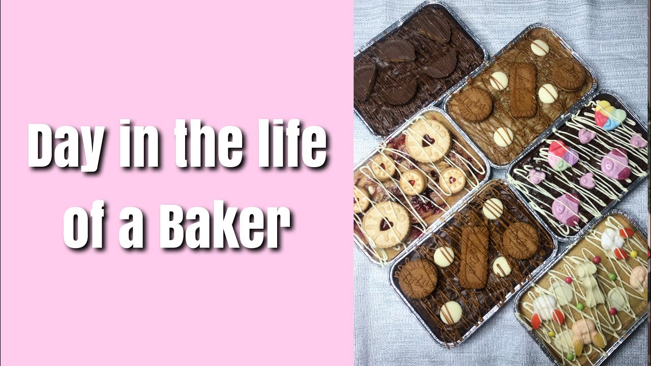 A Day In The Life Of A Baker | Baking Postal Baked Goods, Packaging orders, Cleaning, Admin
