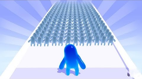 Can We Go NOOB vs PRO vs HACKER In JOIN BLOB CLASH 3D!? (LANKYBOX FUNNY MOMENTS!)