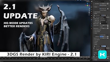 3DGS Render Addon for Blender 2.1 Update - Full Tutorial / Documentation