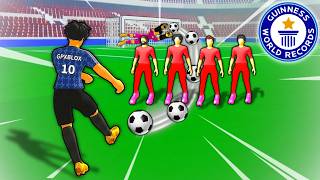 I recreated the 10 best plays from realistic street soccer in Roblox! ⚽🔥 screenshot 3