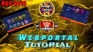 Webportal Tutorial A New Way To Play / WWE Champions screenshot 5