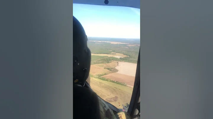 Final approach into Cairns Army Air Field in a Lac...