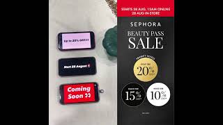 Sephora Beauty Pass Sale is calling 🚨 Update