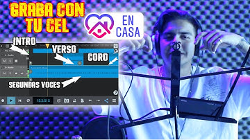 GRABA desde CASA con tu CELULAR !!  (con una app GRATIS)