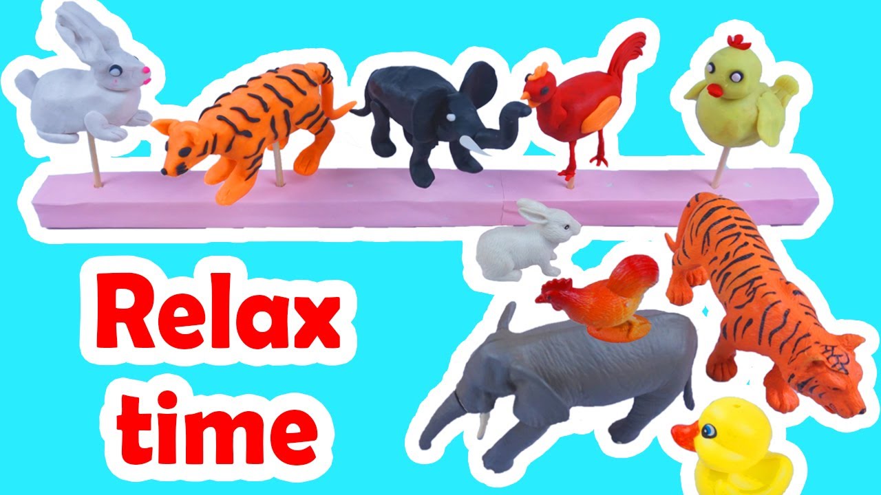 [Make One by One] Practice Modeling Animals From Clay YouTube