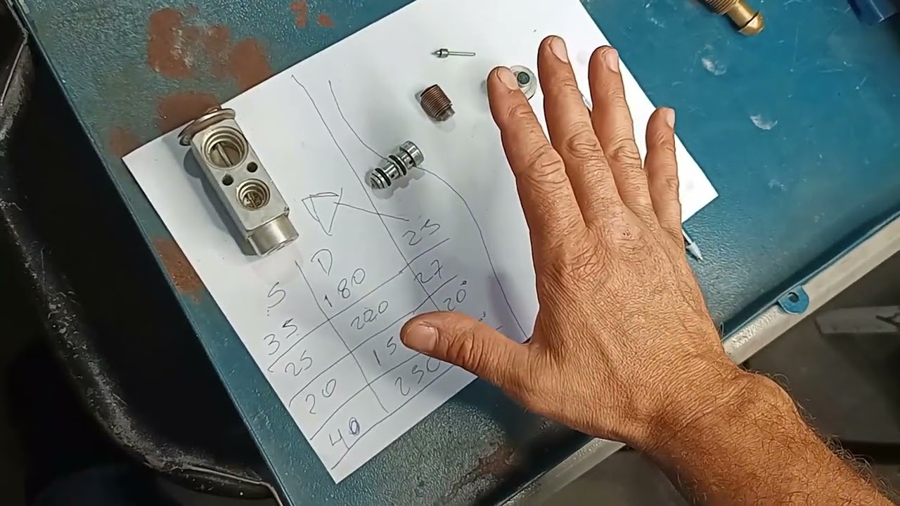 Como que sei que o defeito no ar condicionado é a torre ou válvula de expansão?