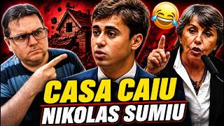😂😂CASA CAIU, NIKOLAS SUMIU😂😂NÃO QUER FALAR DISSO