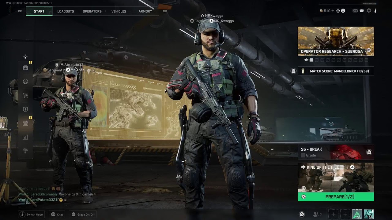 LIVE Delta Force 32V32!