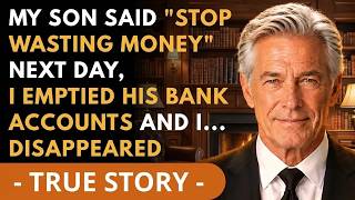 Information My Son Said Stop Wasting My Money The Next Day, I Emptied His Accounts And News