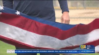 Firefighters Hold Ceremony at Kern Valley High School To Remember 9/11